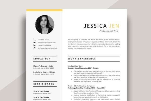 Download Minimalist Resume Template - Premium Resources